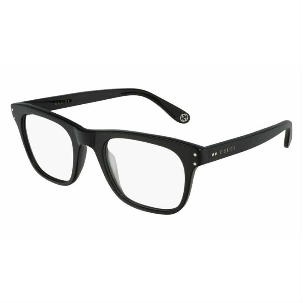 Gucci Rectangular Women Black Frame Eye Glasses Demo Lens GG0476O 006